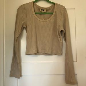Madewell Waffle Knit Top
